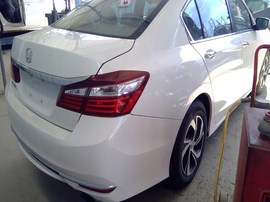 2016 HONDA ACCORD, WHITE, LX MODEL, 2.4L, AT,  A26269